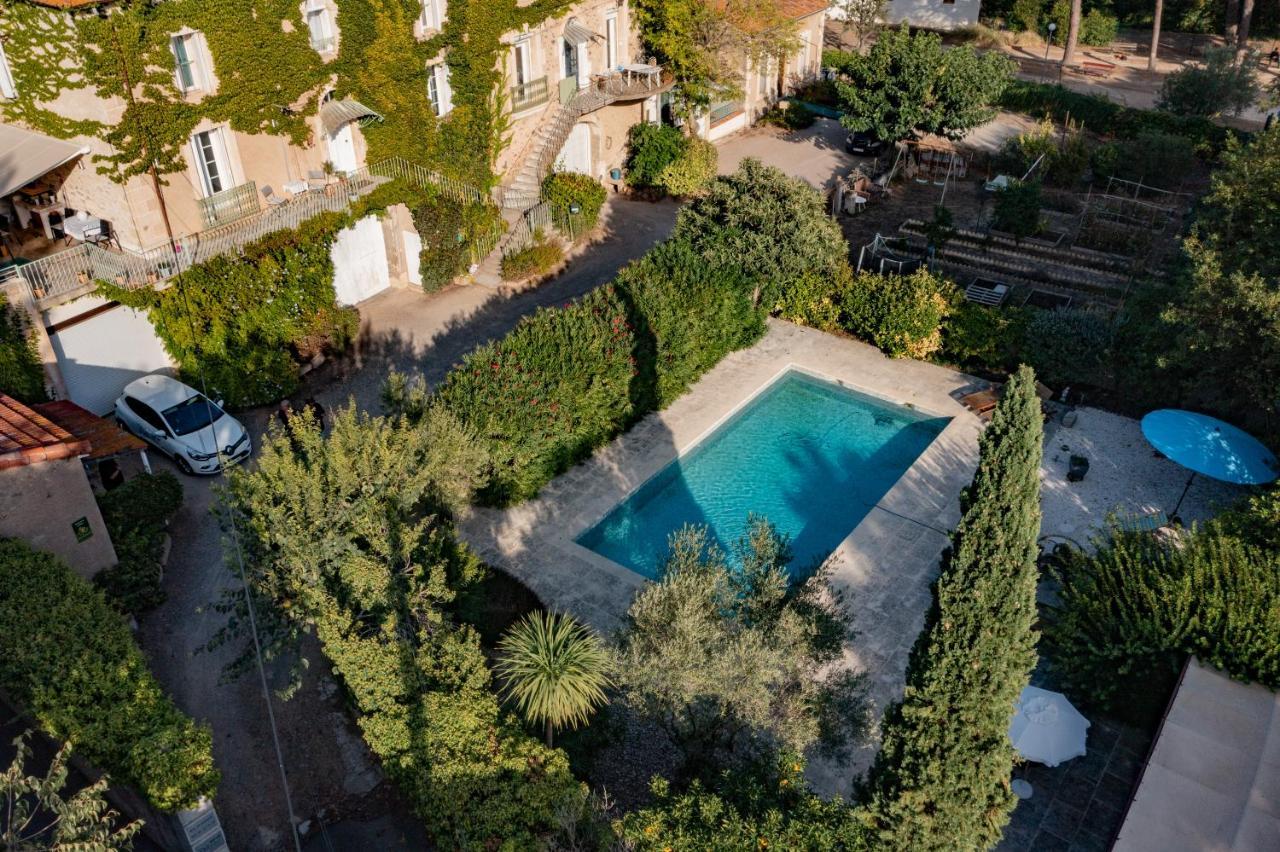 Les Chambres Du Lavoir Vert Tourbes Bagian luar foto